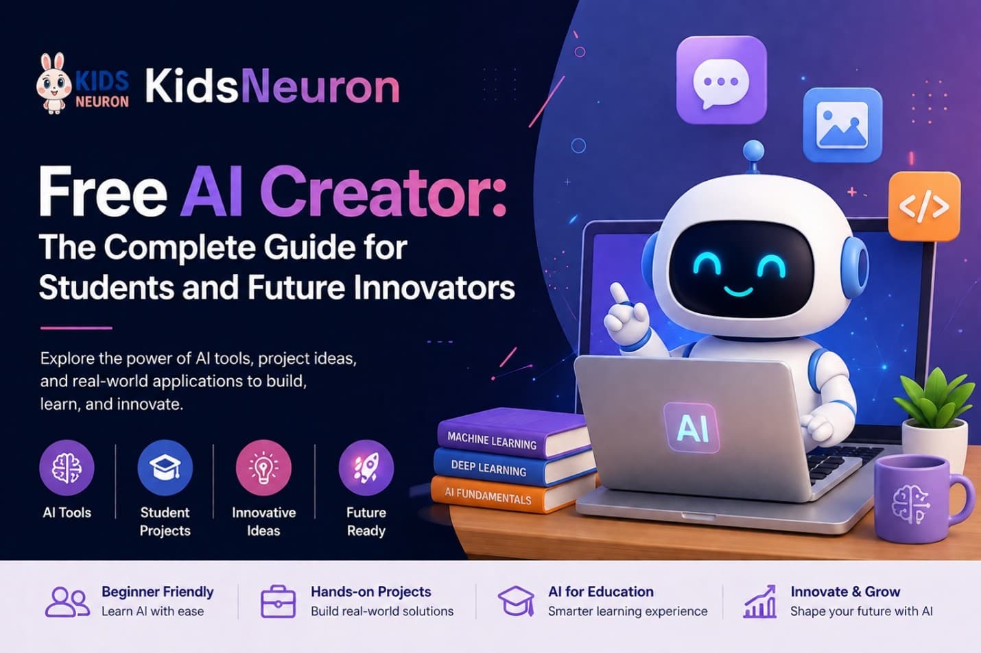 Free AI Creator - Create AI Projects Online | KidsNeuron
